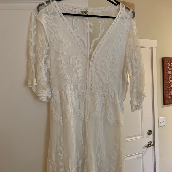 Perfect Lace Detail Romper - Picture 2 of 8